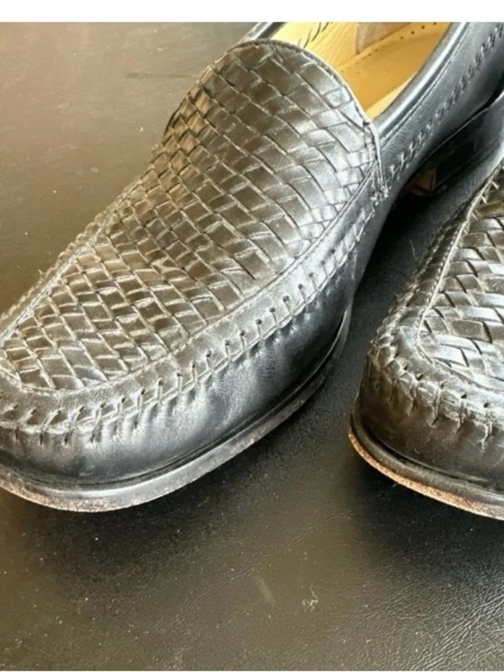 Bachrach woven leather